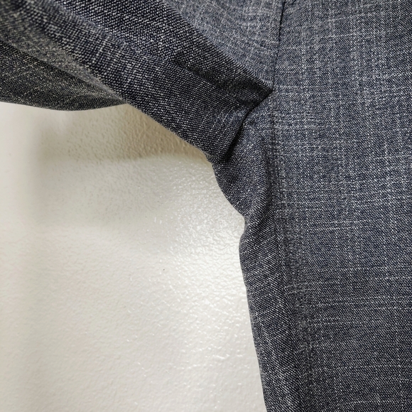 New York & Company Gray and White Stretch Trousers Pants Sz 6P - Picture 7 of 12